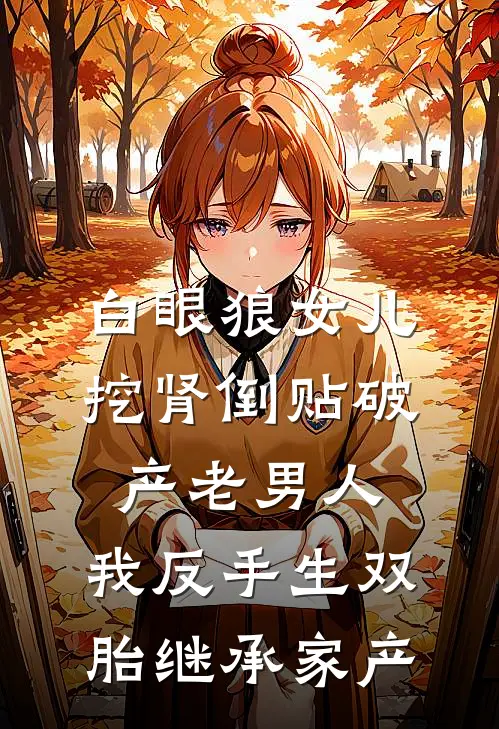 白眼狼女儿挖肾倒贴破产老男人，我反手生双胎继承家产