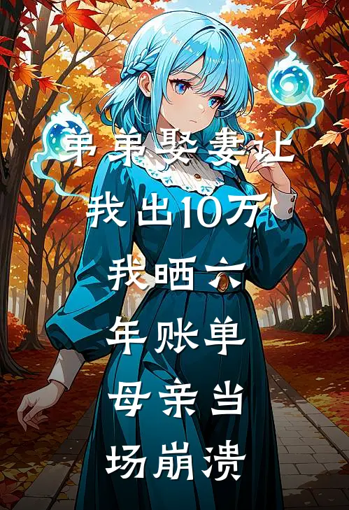 弟弟娶妻让我出10万，我晒六年账单，母亲当场崩溃