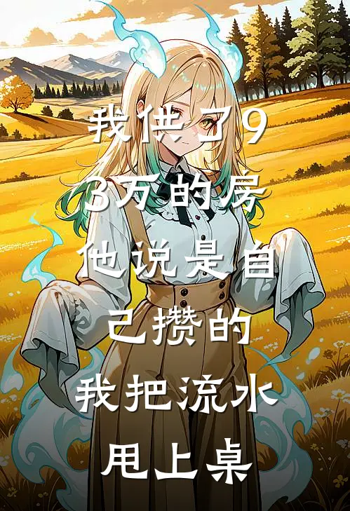 我供了93万的房，他说是自己攒的，我把流水甩上桌