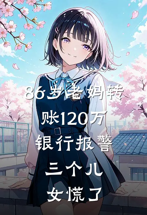 86岁老妈转账120万，银行报警，三个儿女慌了