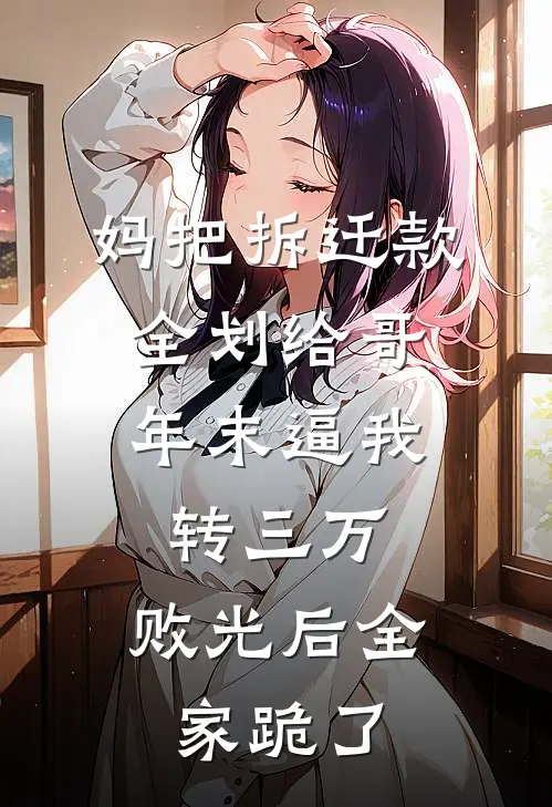 妈把拆迁款全划给哥，年末逼我转三万，败光后全家跪了