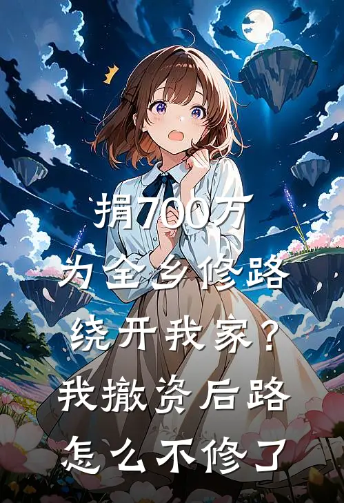 捐700万为全乡修路，绕开我家？我撤资后路怎么不修了