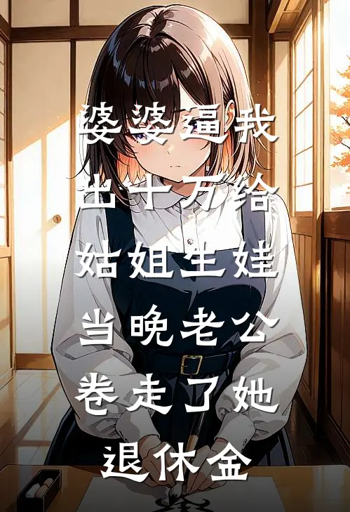 婆婆逼我出十万给姑姐生娃，当晚老公卷走了她退休金