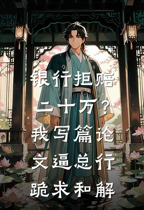 银行拒赔二十万？我写篇论文逼总行跪求和解