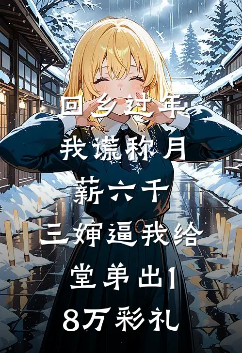 回乡过年，我谎称月薪六千，三婶逼我给堂弟出18万彩礼