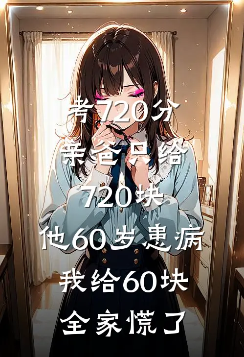 考720分亲爸只给720块，他60岁患病，我给60块全家慌了