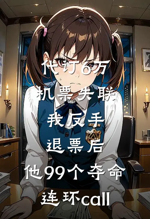 代订6万机票失联，我反手退票后，他99个夺命连环call