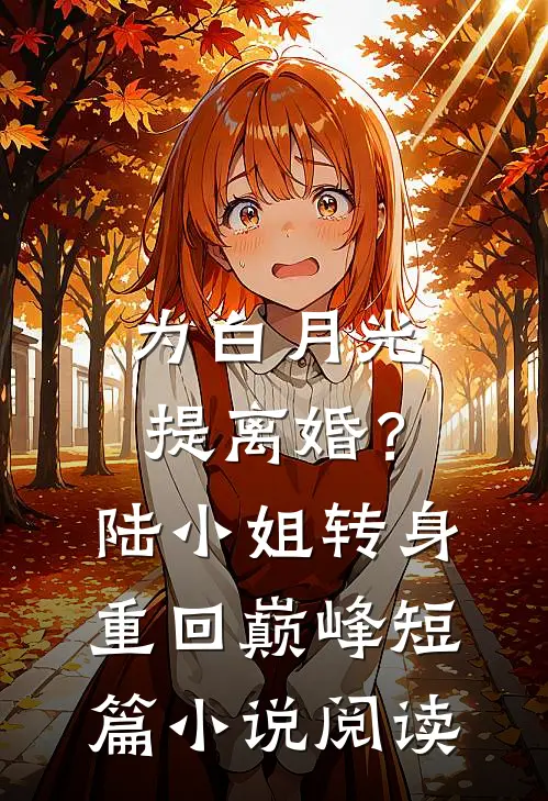 为白月光提离婚？陆小姐转身重回巅峰短篇小说阅读
