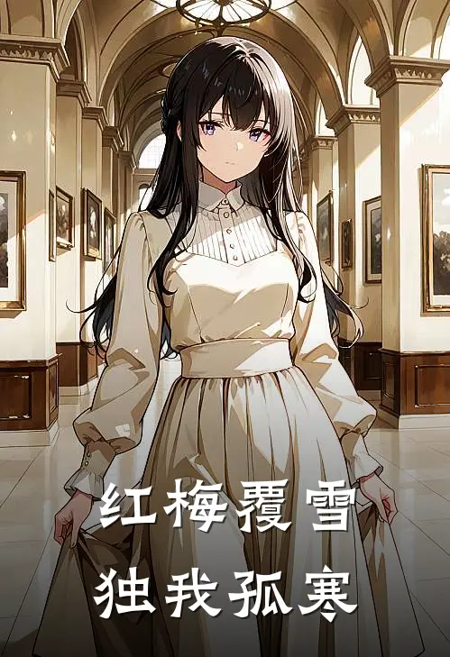 红梅覆雪，独我孤寒