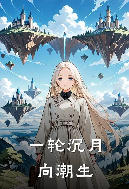 一轮沉月向潮生