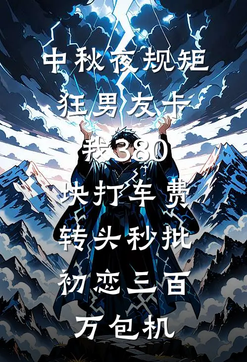 中秋夜规矩狂男友卡我380块打车费，转头秒批初恋三百万包机