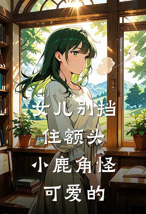 女儿别挡住额头，小鹿角怪可爱的