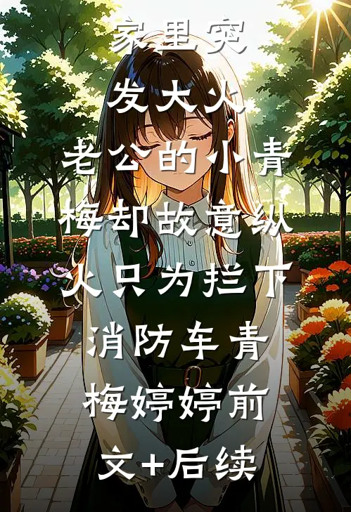 家里突发大火，老公的小青梅却故意纵火只为拦下消防车青梅婷婷前文+后续