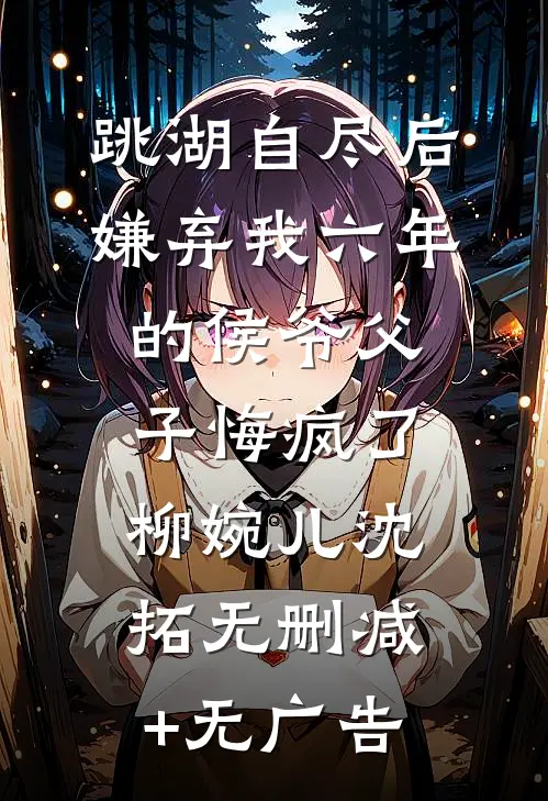 跳湖自尽后，嫌弃我六年的侯爷父子悔疯了柳婉儿沈拓无删减+无广告