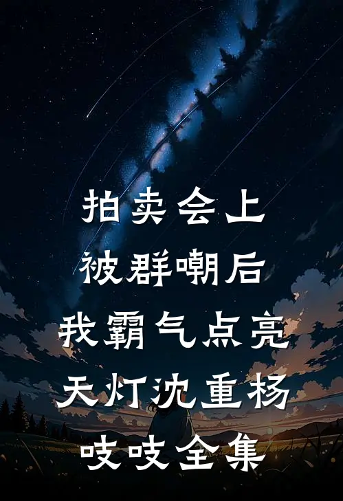 拍卖会上被群嘲后，我霸气点亮天灯沈重杨吱吱 全集