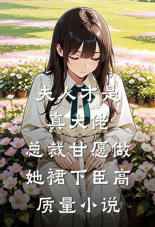 夫人才是真大佬，总裁甘愿做她裙下臣高质量小说