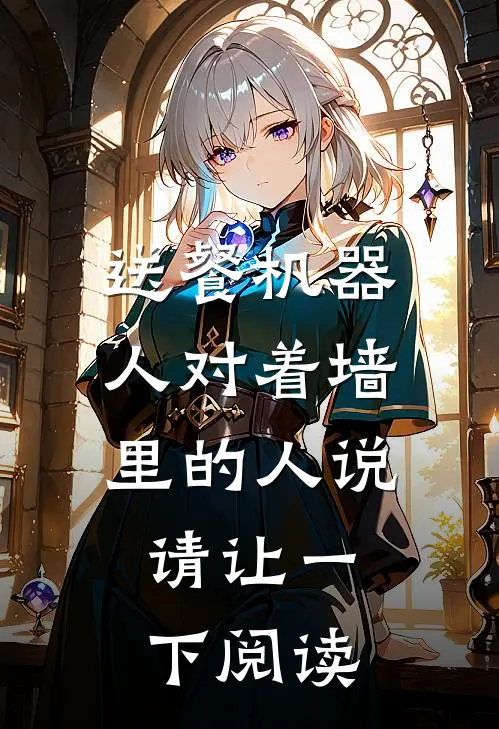 送餐机器人对着墙里的人说：请让一下阅读
