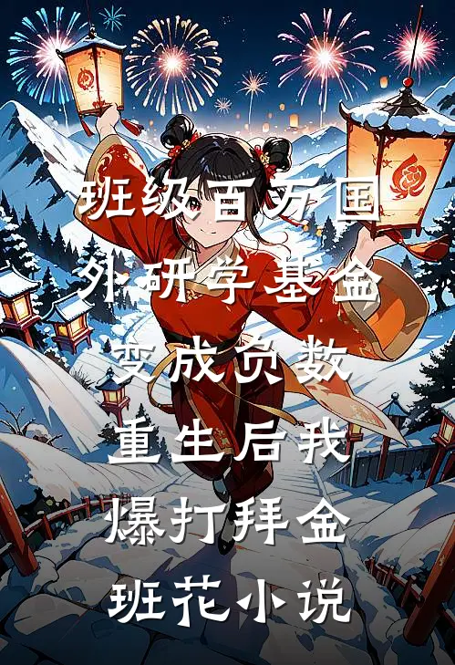班级百万国外研学基金变成负数，重生后我爆打拜金班花小说