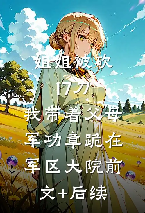 姐姐被砍17刀，我带着父母军功章跪在军区大院前文+后续