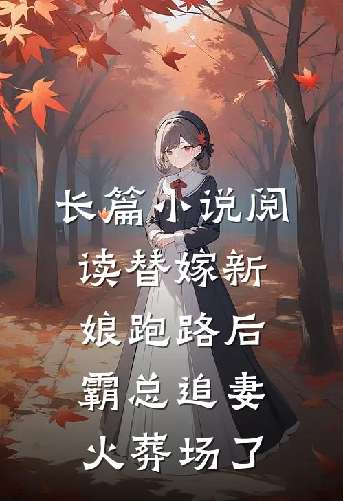 长篇小说阅读替嫁新娘跑路后，霸总追妻火葬场了