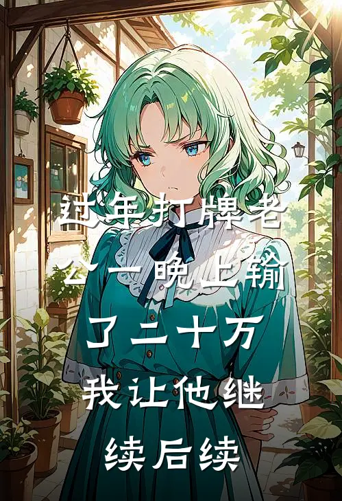 过年打牌老公一晚上输了二十万，我让他继续后续