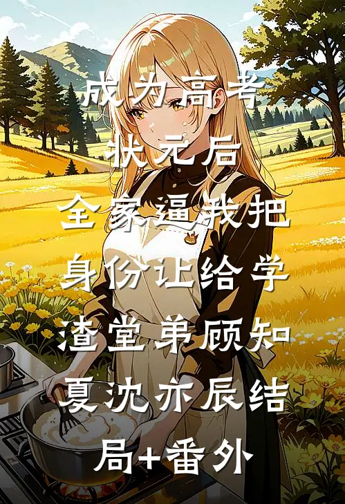 成为高考状元后，全家逼我把身份让给学渣堂弟顾知夏沈亦辰结局+番外