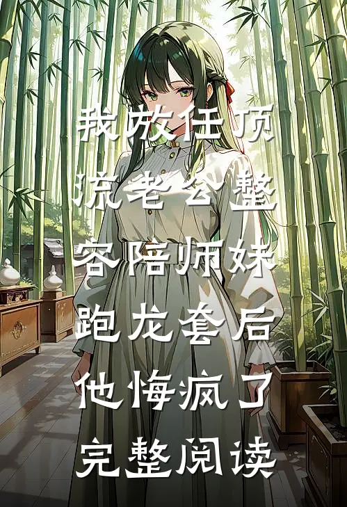 我放任顶流老公整容陪师妹跑龙套后，他悔疯了完整阅读