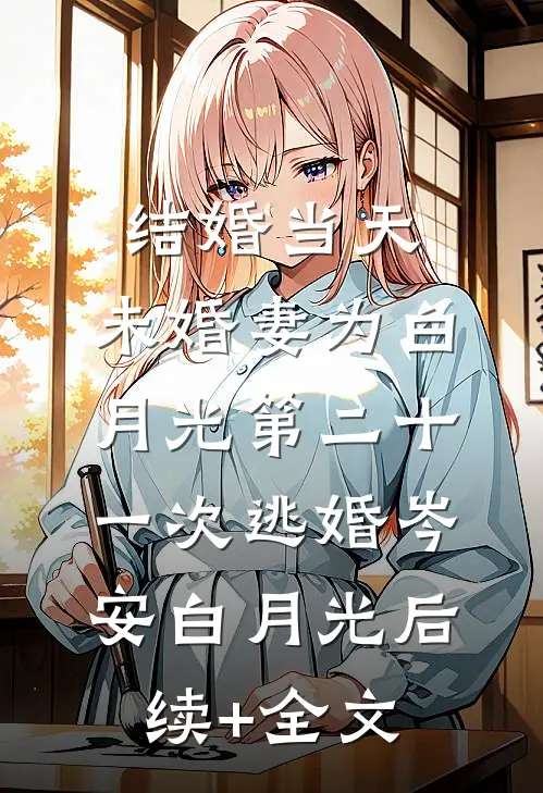 结婚当天，未婚妻为白月光第二十一次逃婚岑安白月光后续+全文
