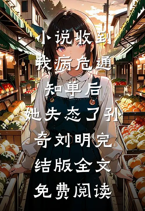 小说收到我病危通知单后，她失态了孙奇刘明完结版全文免费阅读