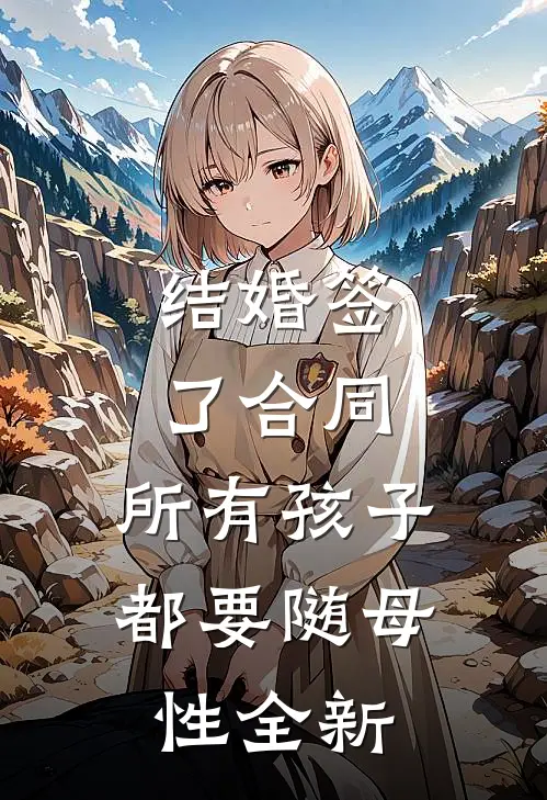 结婚签了合同，所有孩子都要随母性全新