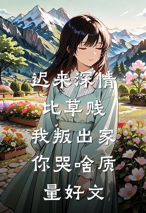 迟来深情比草贱，我叛出家你哭啥质量好文