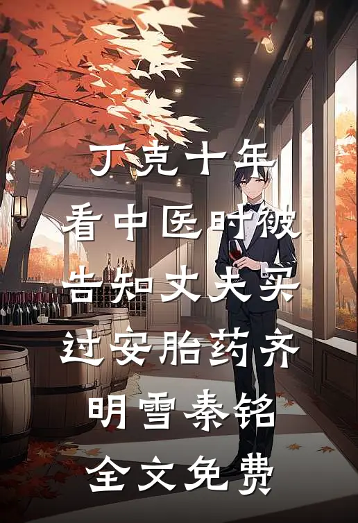 丁克十年，看中医时被告知丈夫买过安胎药齐明雪秦铭全文免费