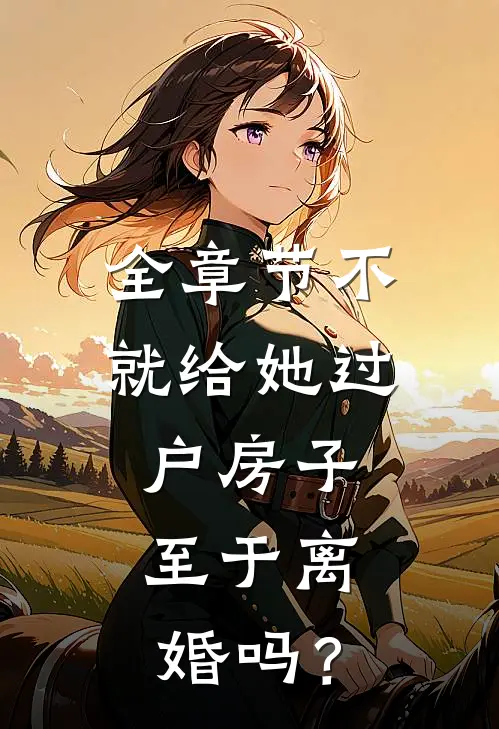 全章节不就给她过户房子，至于离婚吗？