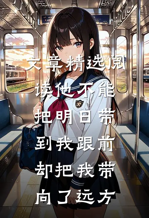 文章精选阅读他不能把明日带到我跟前，却把我带向了远方