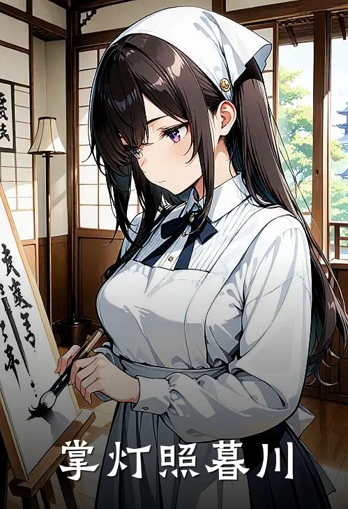 掌灯照暮川