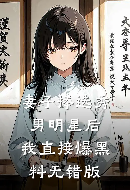 妻子捧选秀男明星后，我直接爆黑料无错版