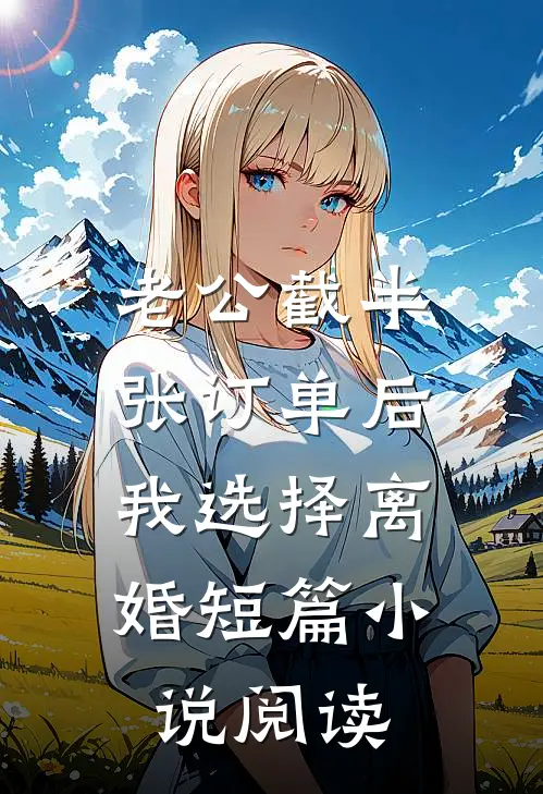 老公截半张订单后，我选择离婚短篇小说阅读