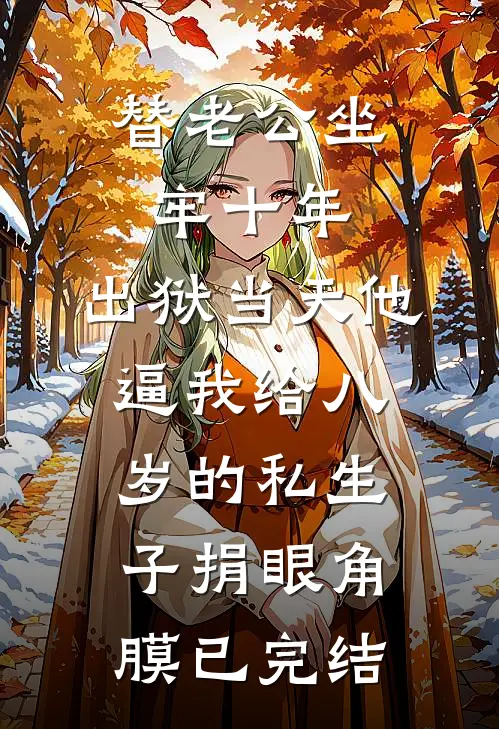 替老公坐牢十年，出狱当天他逼我给八岁的私生子捐眼角膜已完结