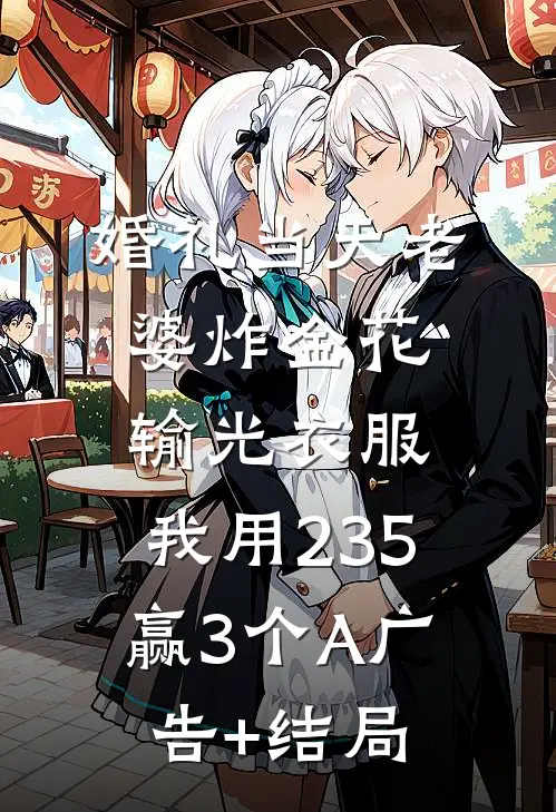 婚礼当天老婆炸金花输光衣服，我用235赢3个A广告+结局