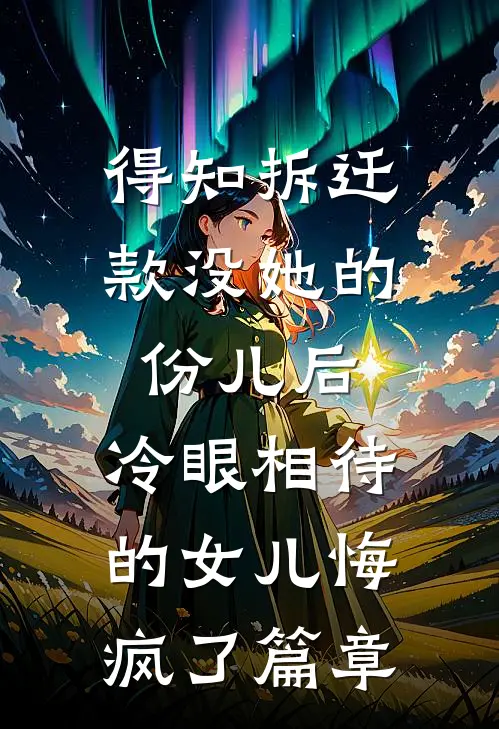得知拆迁款没她的份儿后，冷眼相待的女儿悔疯了篇章