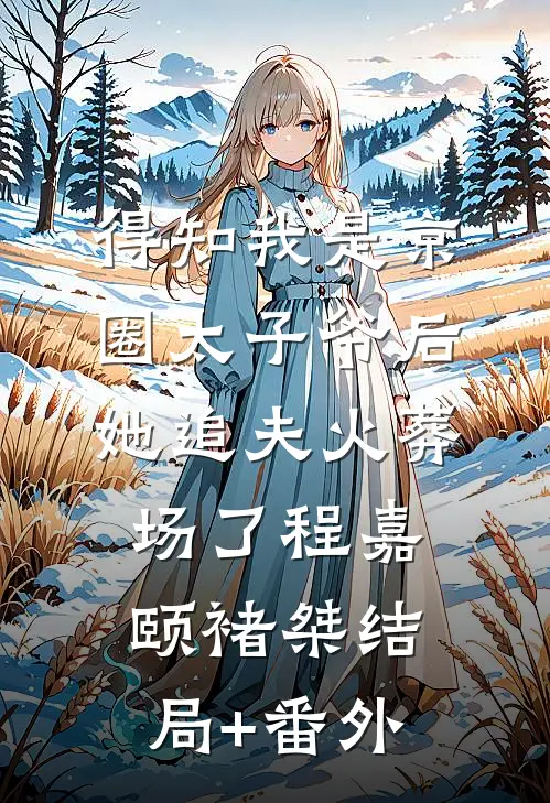 得知我是京圈太子爷后，她追夫火葬场了程嘉颐褚桀结局+番外