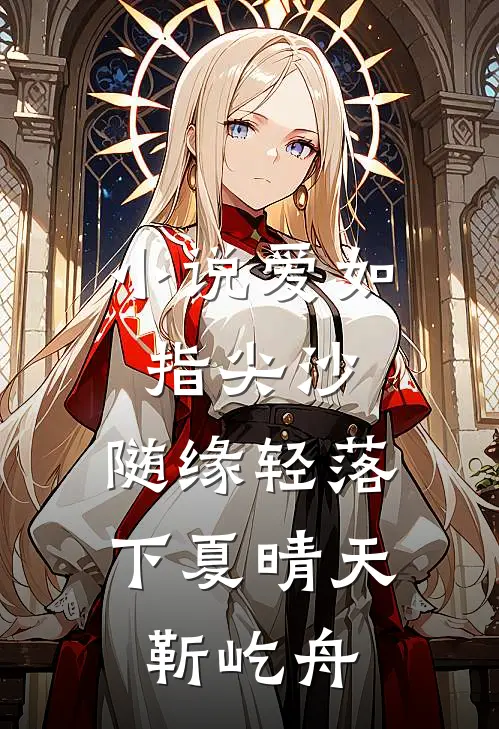 小说爱如指尖沙，随缘轻落下(夏晴天靳屹舟)