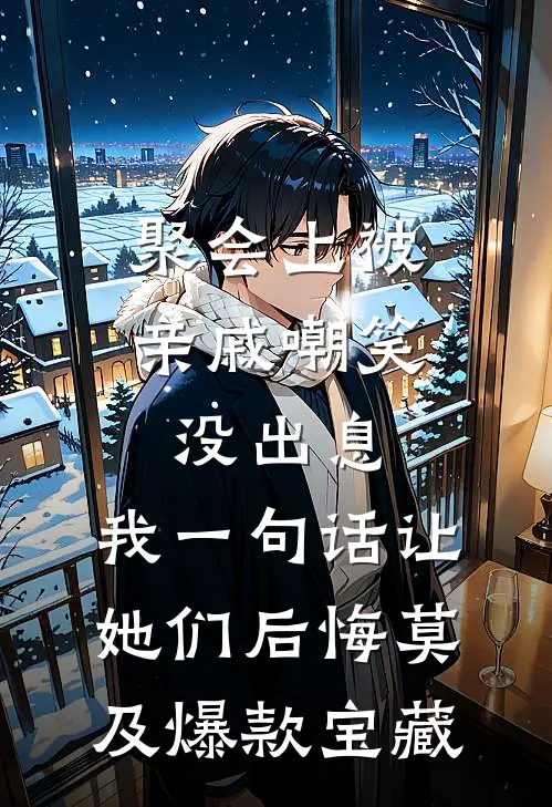 聚会上被亲戚嘲笑没出息，我一句话让她们后悔莫及爆款宝藏