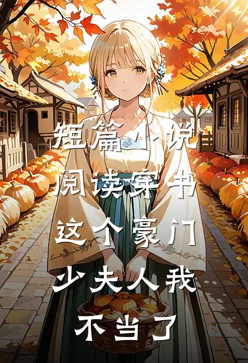 短篇小说阅读穿书，这个豪门少夫人我不当了