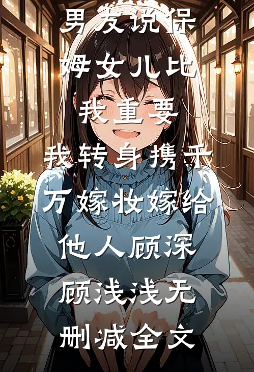 男友说保姆女儿比我重要，我转身携千万嫁妆嫁给他人顾深顾浅浅无删减全文
