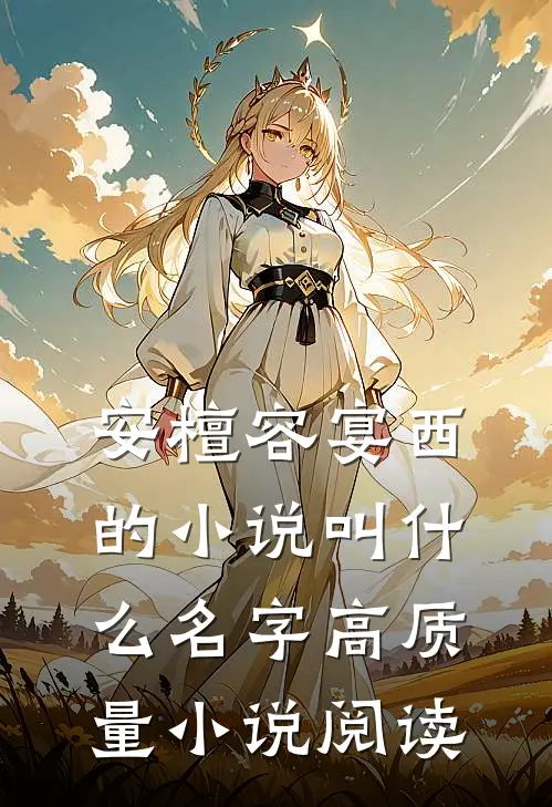 安檀容宴西的小说叫什么名字高质量小说阅读