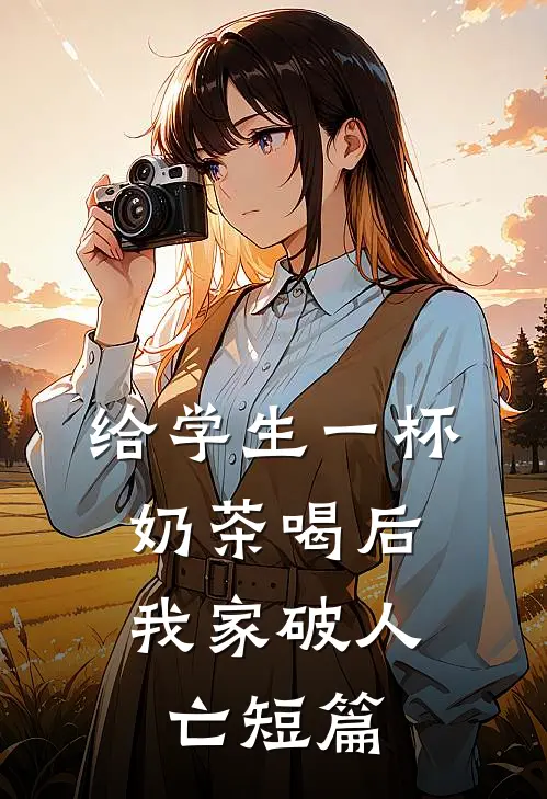 给学生一杯奶茶喝后，我家破人亡短篇