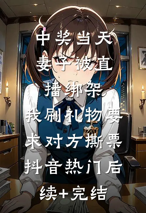 中奖当天妻子被直播绑架，我刷礼物要求对方撕票抖音热门后续+完结
