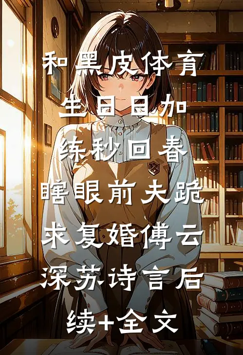 和黑皮体育生日日加练秒回春，瞎眼前夫跪求复婚傅云深苏诗言后续+全文