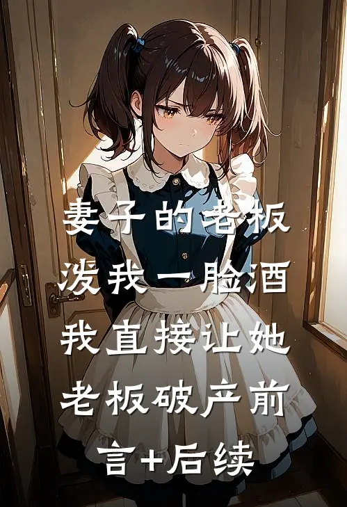 妻子的老板泼我一脸酒，我直接让她老板破产前言+后续